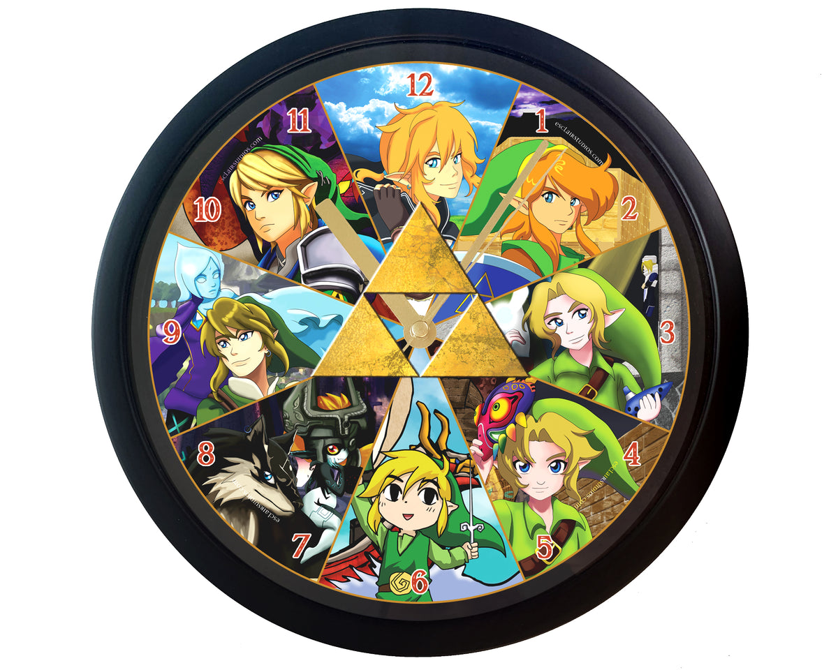 Legend of Zelda - Majora's Mask - Wall Clock – Esclair Studios