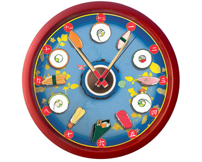 Sushi Time - Wall Clock