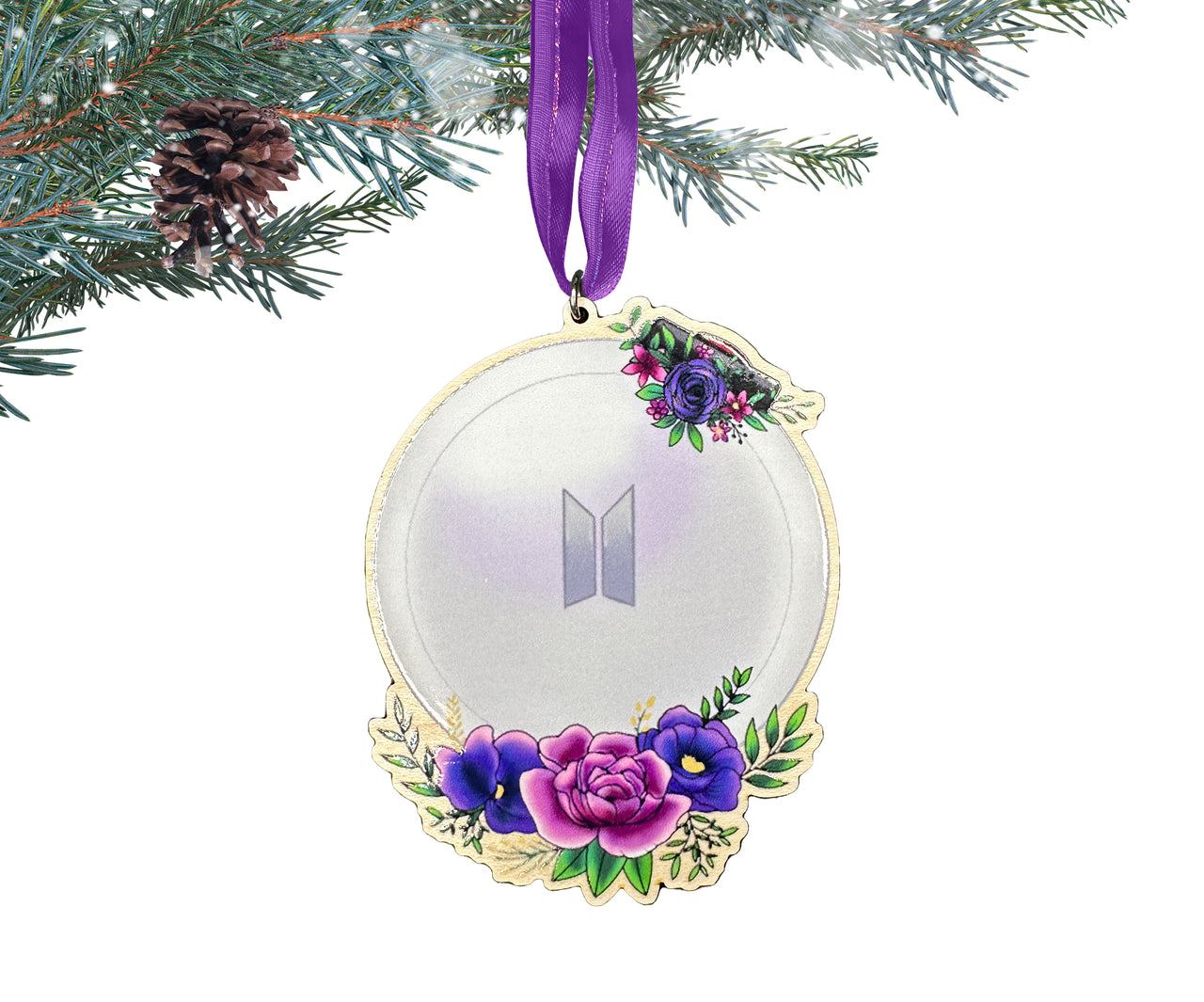 BTS - Wooden Christmas Ornament