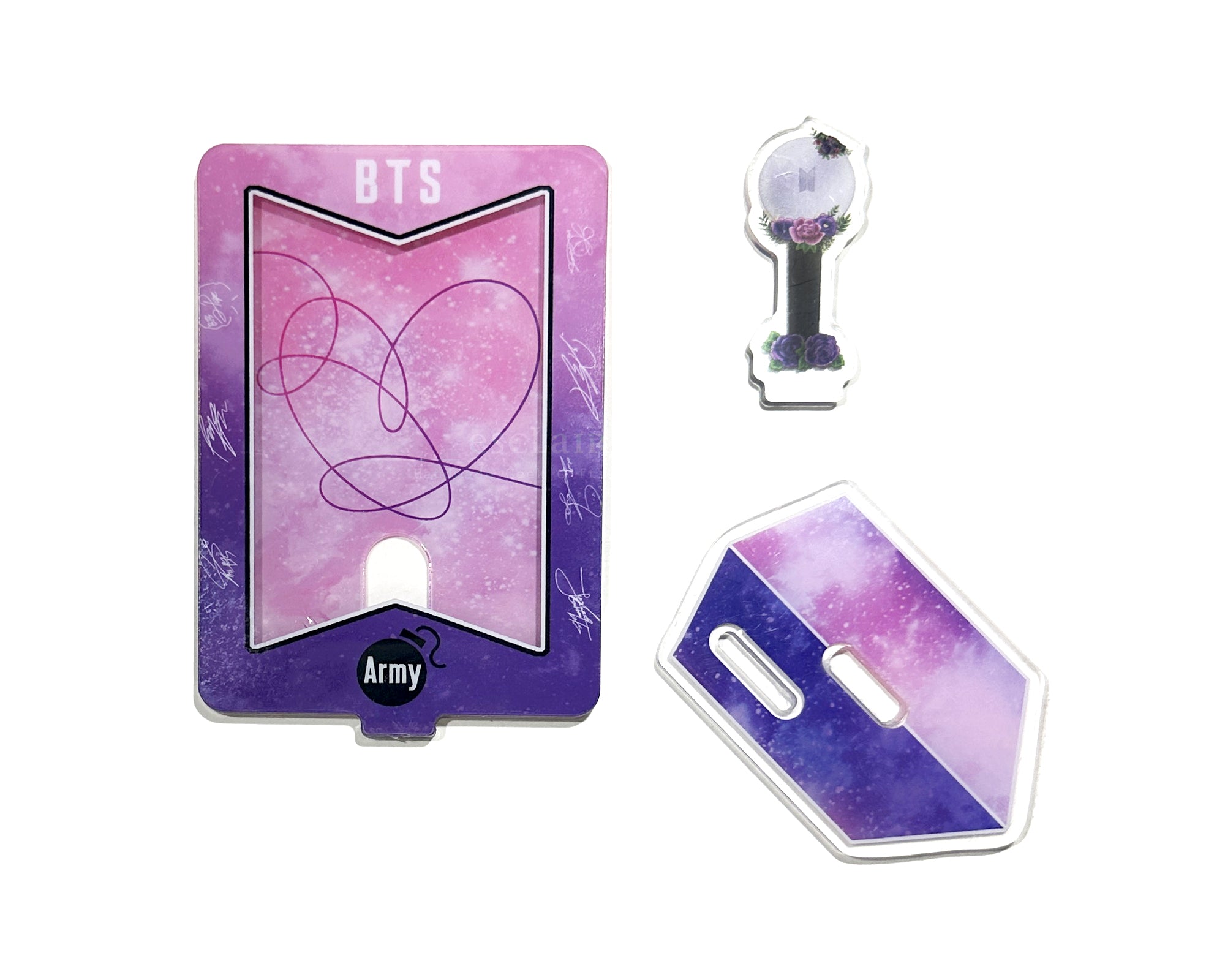 bts Officeグッズ BTS Army Merchandise Gift Set: Drawstring Bag, Jewelry, Face