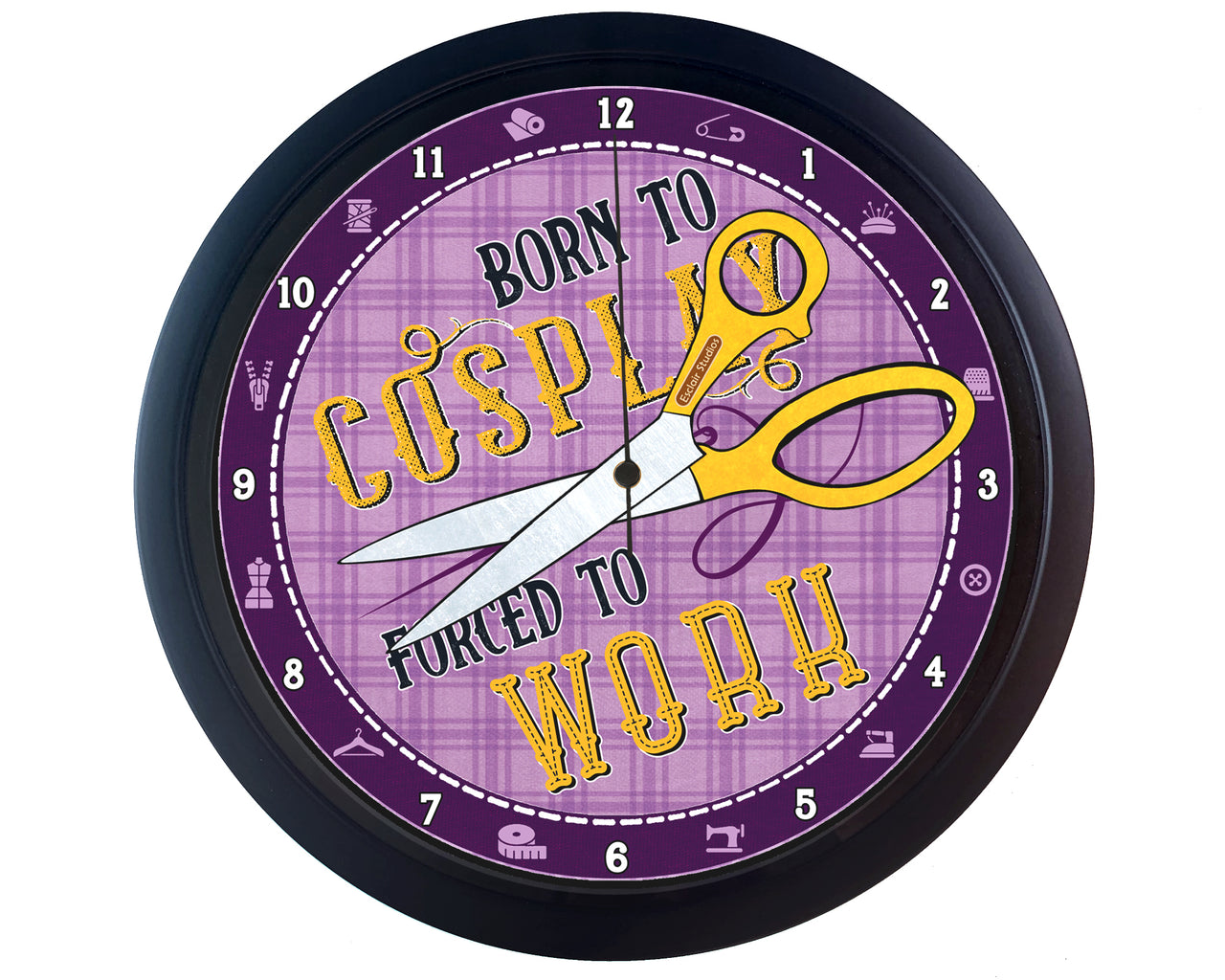 Born to Cosplay - Wall Clock