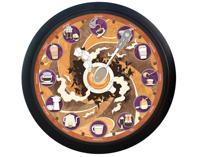 Coffee o' Clock - Wall Clock