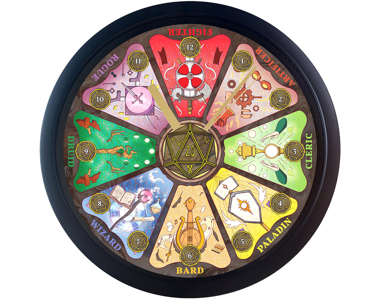 DnD - Classes - Wall Clock