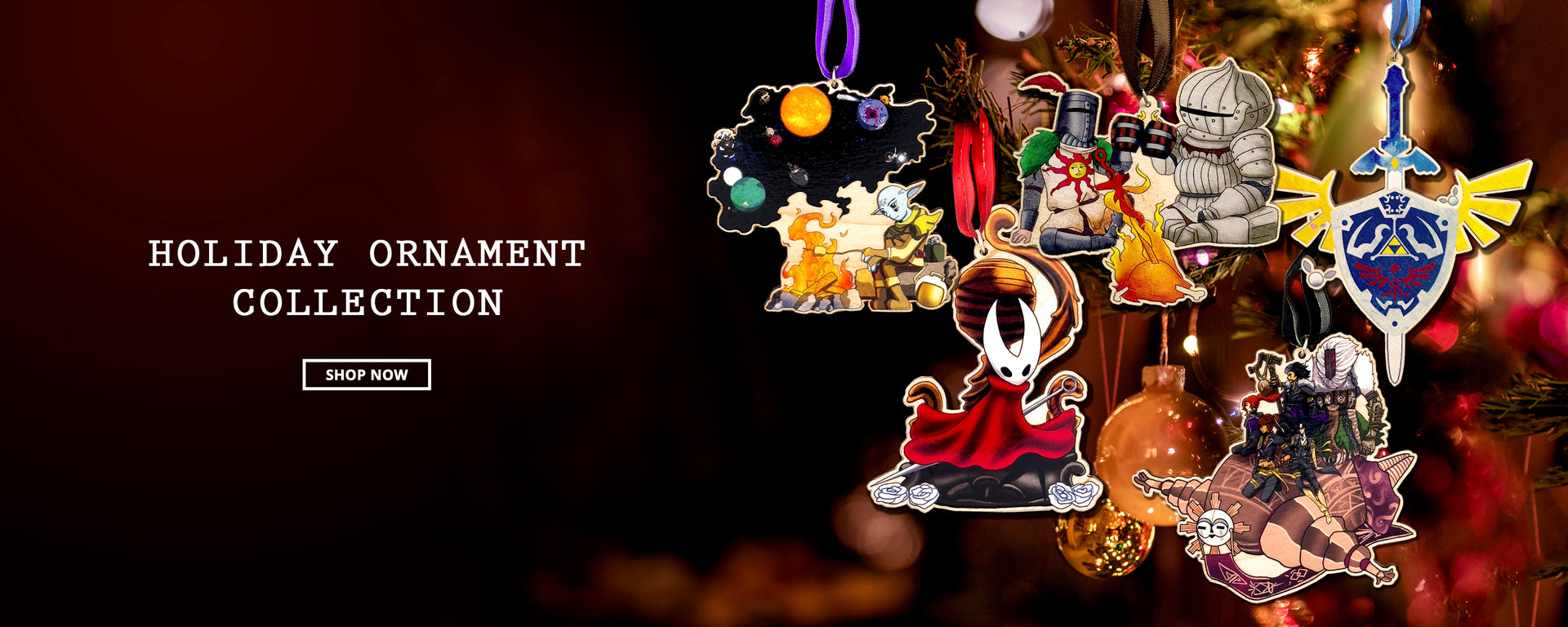 2025 Holiday Wooden Ornament Collection