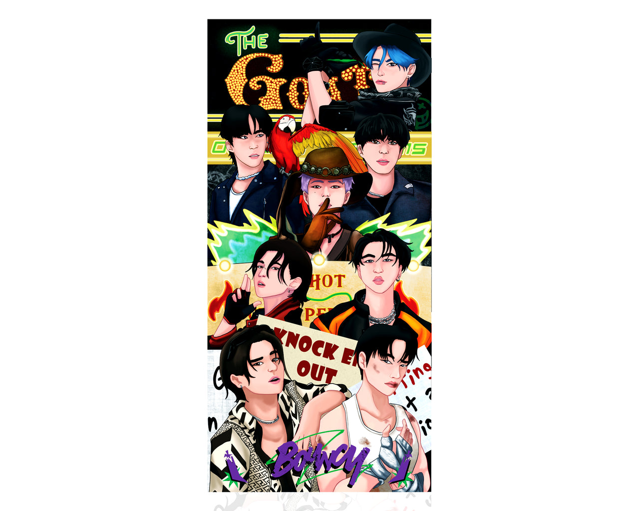 Ateez - Mini Art Prints