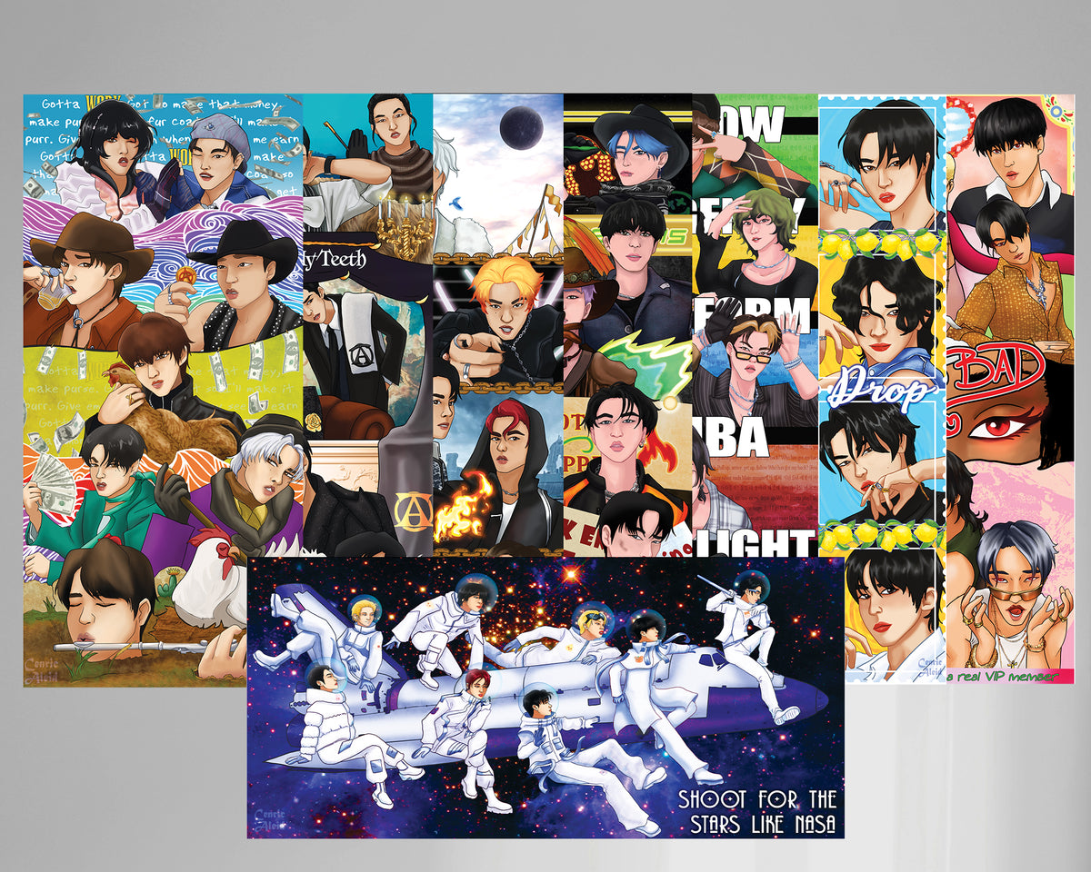 Ateez - Mini Art Prints