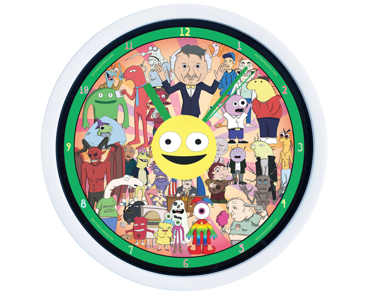 Smiling Friends - Wall Clock