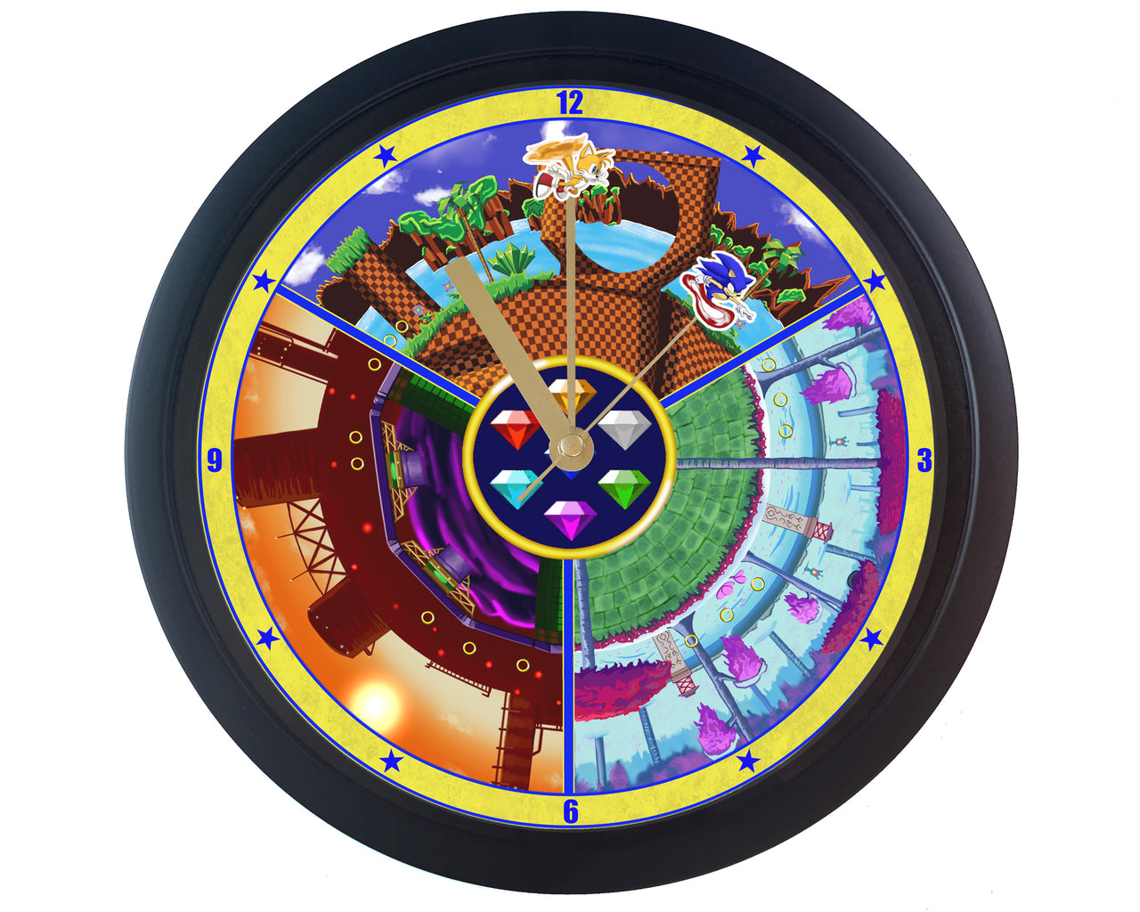 Sonic - Gotta go Fast - Wall Clock