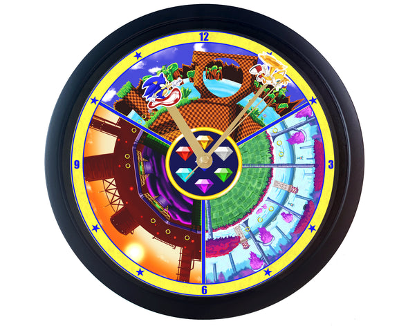 Sonic - Gotta go Fast - Wall Clock