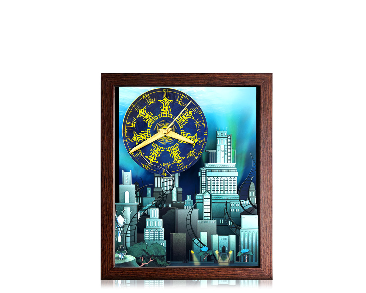 Final Fantasy XIV - Amaurot - Mini Shadowbox Art