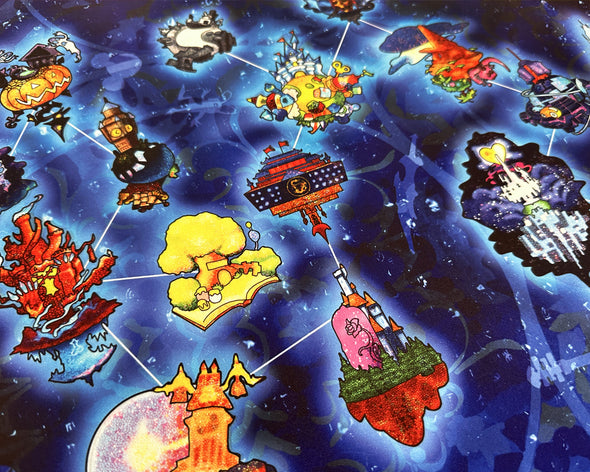 Kingdom Hearts - Celestial Map - Desk Mat