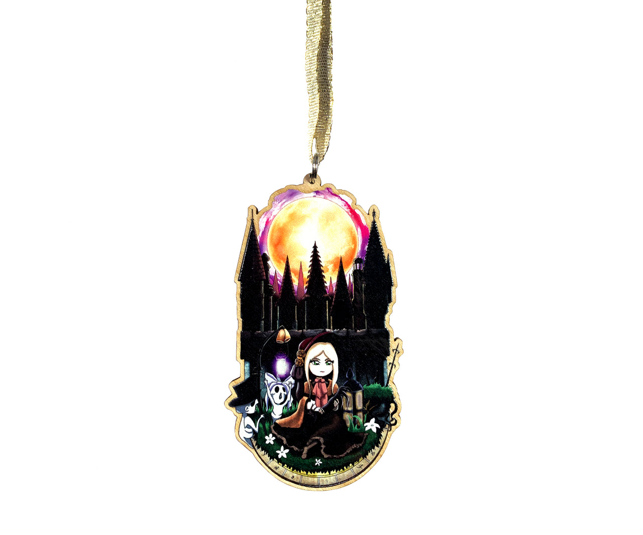 The Doll - Wooden Christmas Ornament