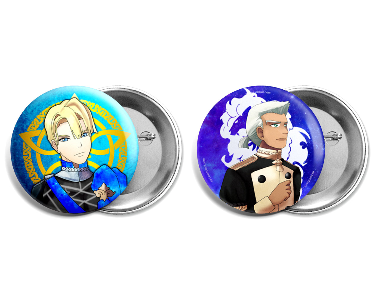 Fire Emblem Three Houses - Blue Lions - Button Set