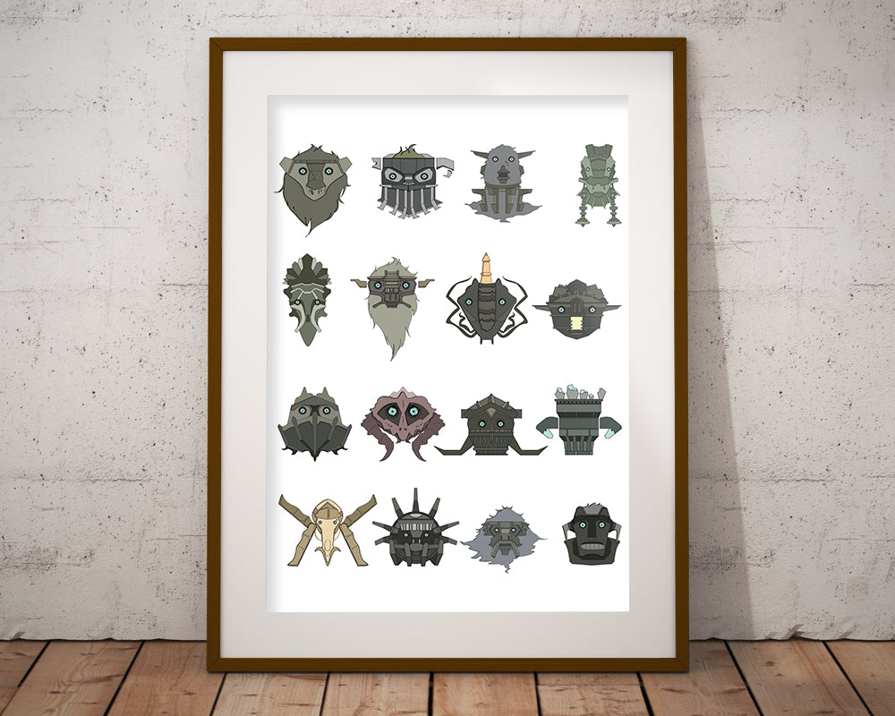 Shadow of the Colossus - Art Print
