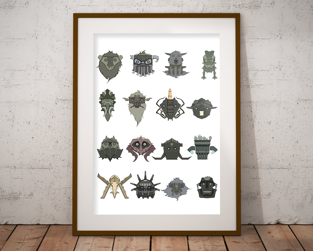 Shadow Of The Colossus Posters Online - Shop Unique Metal Prints, Pictures,  Paintings