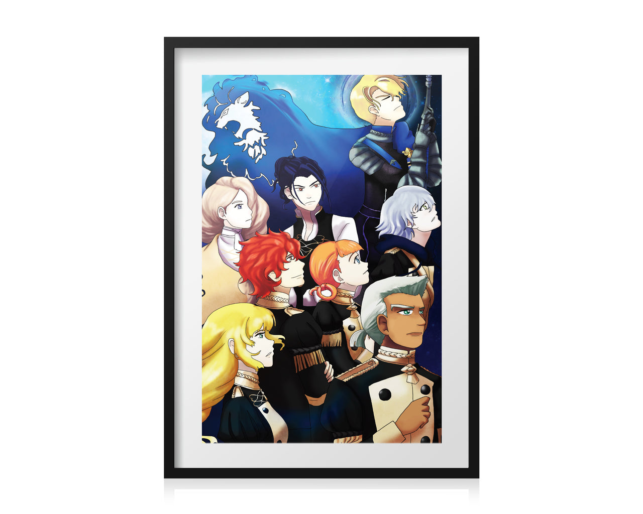 Fire Emblem - Blue Lions - Art Print