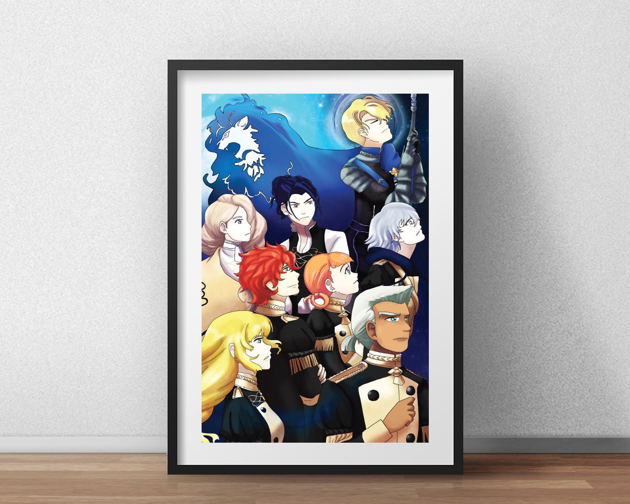 Fire Emblem - Blue Lions - Art Print