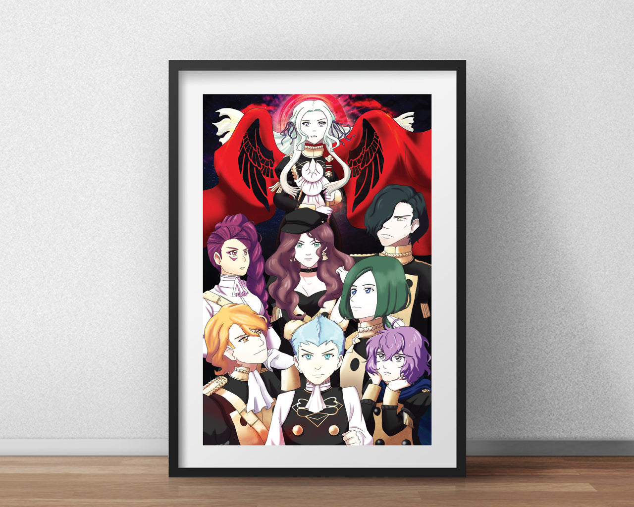 Fire Emblem - Black Eagles - Art Print