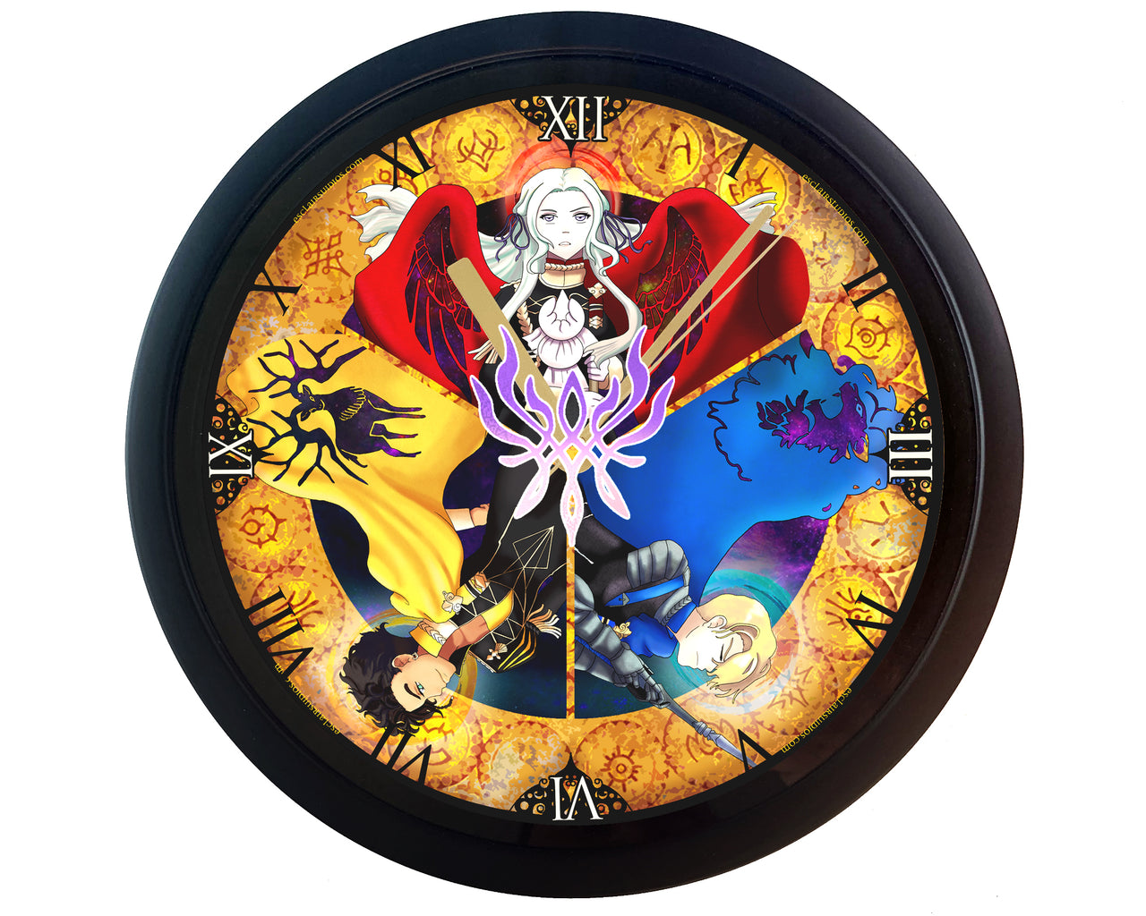 Fire Emblem - Three Houses - Wall Clock