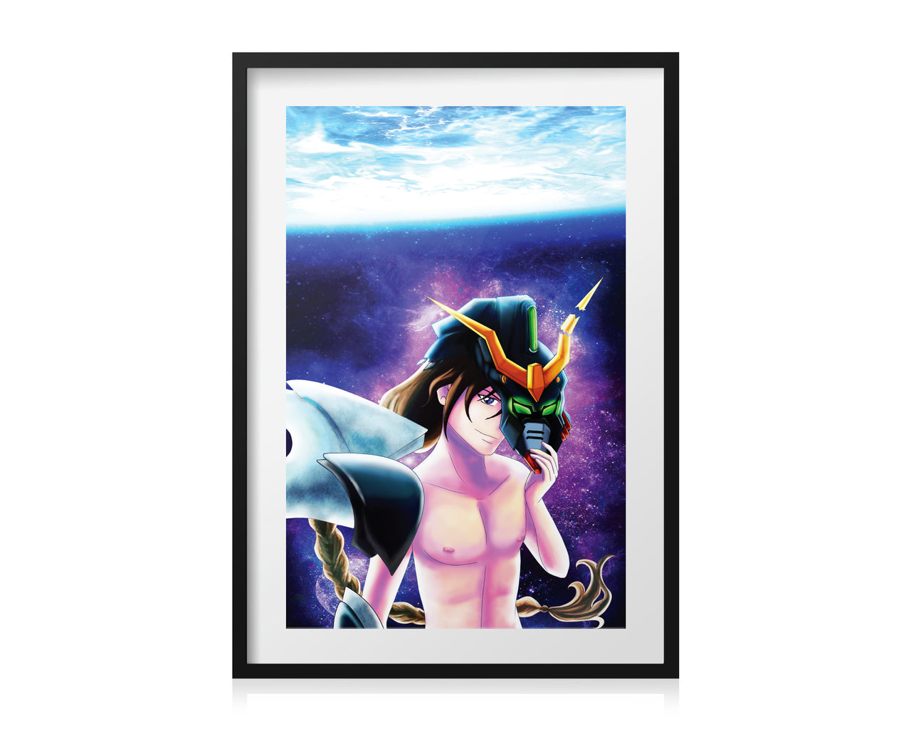 G Wing - Duo Maxwell - Art Print