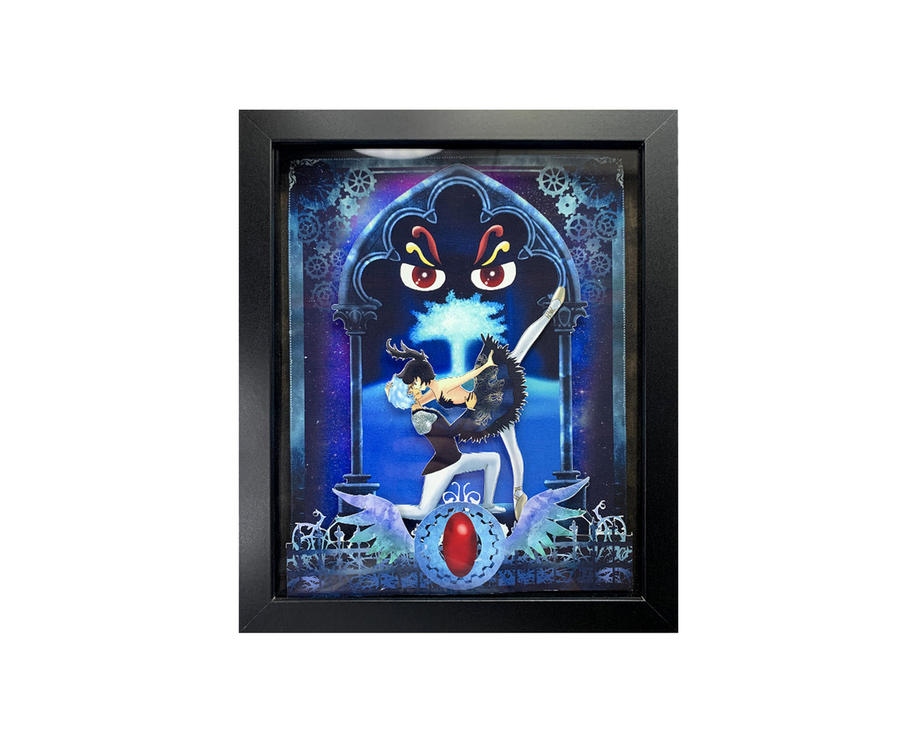 Princess Tutu - Tale of Dark - Mini Shadowbox Art