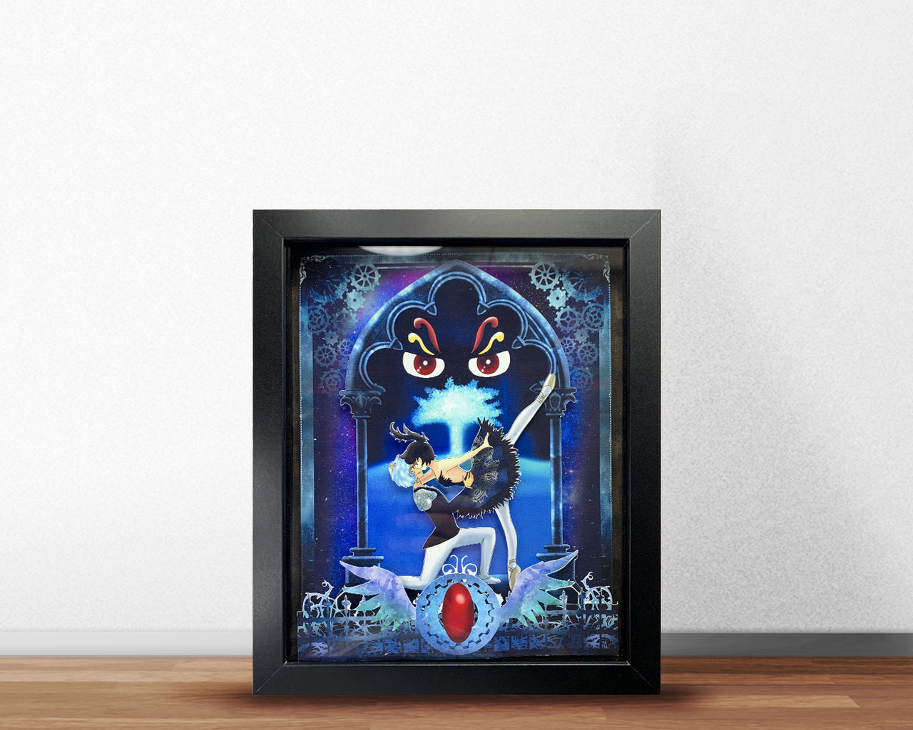 Princess Tutu - Tale of Dark - Mini Shadowbox Art