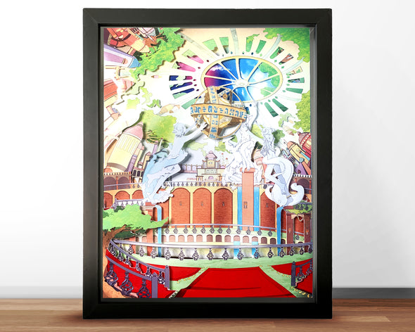 Aether - Garden of the Gods - Shadowbox Art