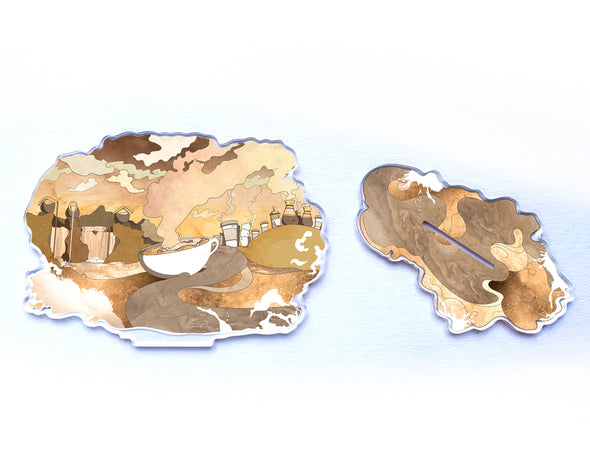 Cappuccino Bay - Acrylic Standee