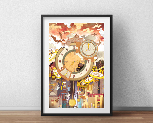 Clockwork City - Art Print