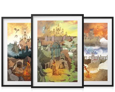Dark Souls Series - Print Set