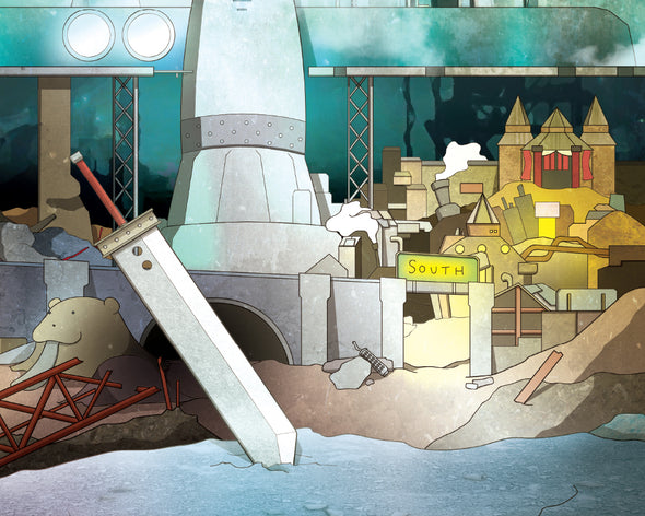 Final Fantasy 7 - Art Print