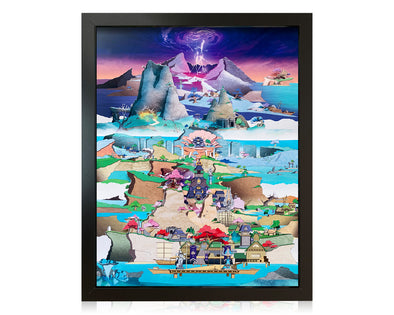 Genshin - Inazuma - Shadowbox Art
