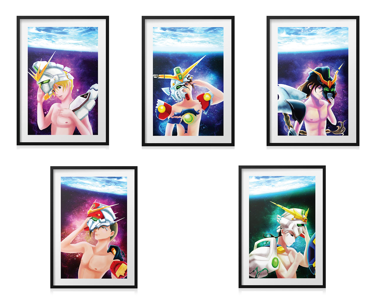 G Wing - Art Print Set