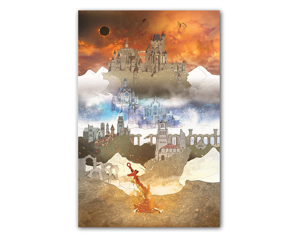Dark Souls Series Complete - Art Print Set