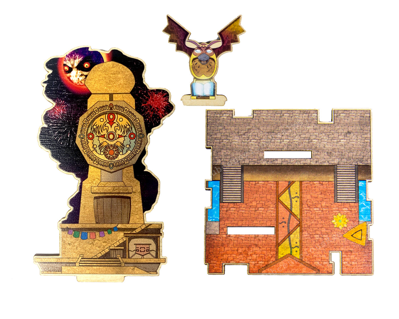 Legend of Zelda - Majora's Mask - Wall Clock – Esclair Studios