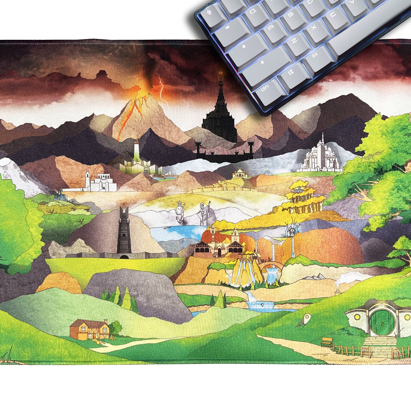 Lord of the Rings - Middle Earth - Desk Mat – Esclair Studios