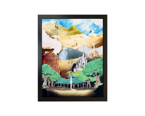 Breath of the Wild - Mini Shadowbox Art