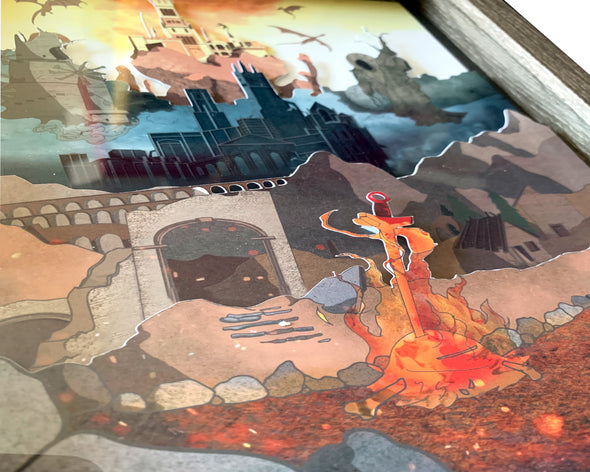 Dark Souls Series Complete - Mini Shadowbox Set