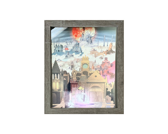 Bloodborne - The Hunter's Dream - Mini Shadowbox Art