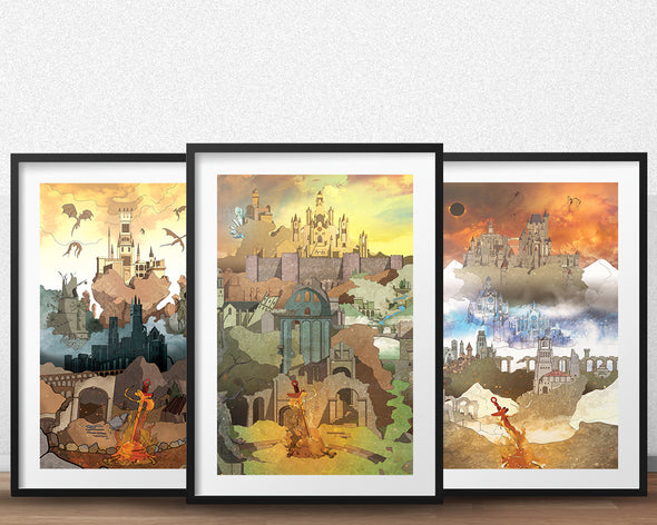 Dark Souls Series - Print Set