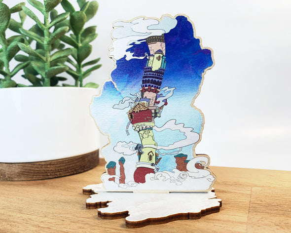 Pillar of Omniscience - Wooden Standee