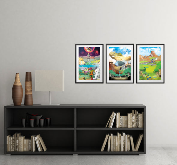 Legend of Zelda Series - Art Print Set